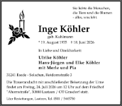 eine Anzeige