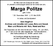 eine Anzeige